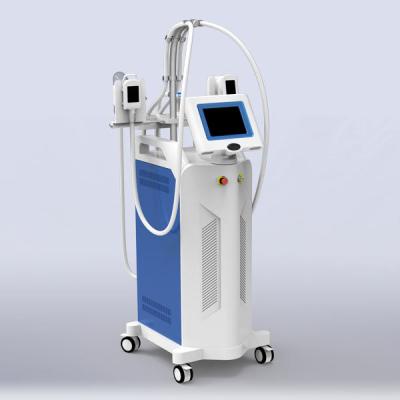 China Cryolipolysis Vacuum Six Polar RF Beauty Machine Diode Laser Light Cavitation for sale