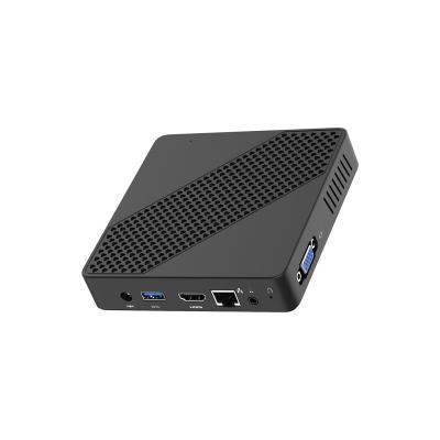 China For Business MINISFORUM N40 Mini eMMC Mini eMMC Fanless Power Saving Dual Band SSD Wake Fanless Fanless PC RTS Intel Celeron N4000 for sale