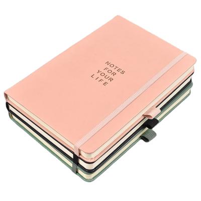 China High Quality Free Sample Notebook A5 PU Printed Custom Printed Leather Notebook en venta