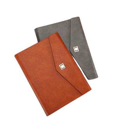 Chine Printed Three Fold PU Hardcover Journal Leather Enrolls Planner 2022 Customized 6 Ring Budget Binder à vendre