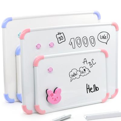 China Kids Graffiti Teaching Writing Board Small Dry Erase White Board, Colorful Magnetic Frame Whiteboards for Kids Drawing, Home and Office en venta