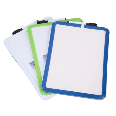 中国 Portable Small Dry Erase Board Desktop White Board Colored Magnetic Aluminum Frame Whiteboard 8.5 x 12.5