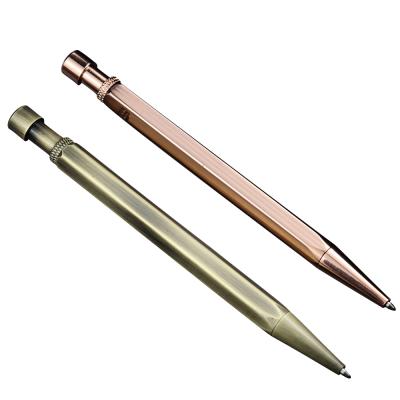 China office & School pen; Promotional Pen Manufacturer Selling Rose Gold Copper Ballpoint Pens Making Custom Metal Ballpoint Pen For Business Executive Gift Te koop