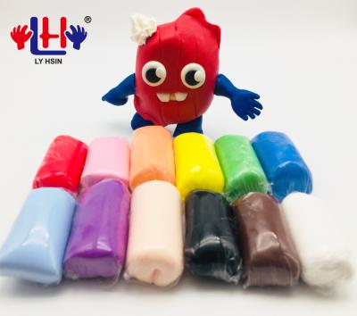 China DIY Handmade And Good Mix For Mud 12 Colors Air Dry Modeling Super Light Clay For Handprint for sale