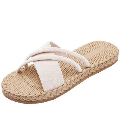 China Fashion Trend EVA Outdoor Fashion Sandals Open Toe Flat Slipper Ladies FashionWomen for sale