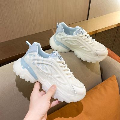 China Custom Fashion Trend Sneaker Woman Casual Leisure Sport Shoes Woman Walking Shoes for sale