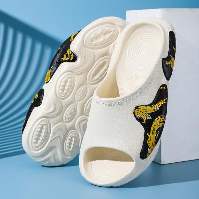 China Fashion Trend Women Slide 2022 Slippers Unisex Open Toe Slippers Men Bathroom Shoes Mens Slides for sale