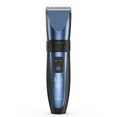 China Outdoor Custom Logo 2500 mah Fast Powerful Hair Clippers Cordless Rechargeable Hair Trimmer Quick Charge Hair Trimmer for sale