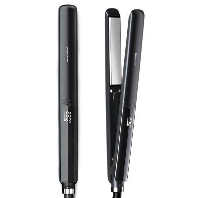 China Hotel private label led to show technology high temperature ionic ceramic flat iron hair straightener for sale