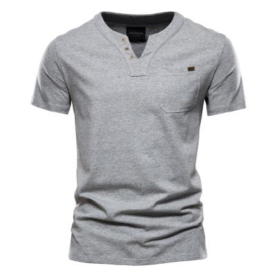 China Factory supply popular casual short sleeve top cotton anti-pilling oversized t-shirt for men for sale