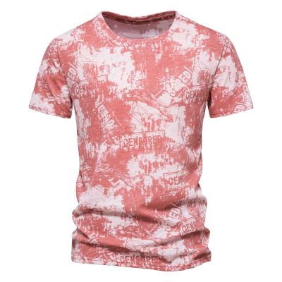 China Breathable Anti-Shrink Premium Cotton Customizable Printing T-Shirts for sale