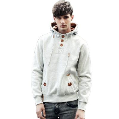 China 2022 ODM high quality British streetwear style custom fashion men's sweatshirt breathable hoodie for sale