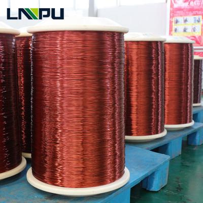 China High Strength UL Approved Enamel Coated Copper Cable Wire With 130 Degree Enameled Speaker Winding Copper Wire 155 180 200 By 220 for sale