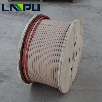 China Factory Price High Strength Rectangular Oil Immersed Transformer Voltage Paper Coated Insulated Paper Covered Copper Wire Strips for sale