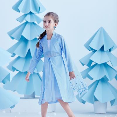 China Genuine/Safe/Unique Kids Costumes Party Elsa Dress Frozen Princess Winter Elsa Coronation Dress for sale