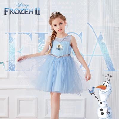 China Cozy Cotton Striped Elsa Dress Kids Dress Up Costume Frozen Elsa Costume for sale