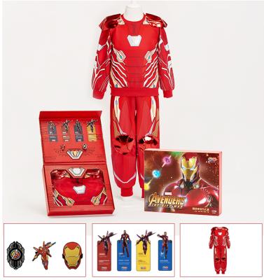 China Deluxe Genuine/Safe/Easy Wearing Kids Pretend Game Costume Role Play Halloween Party Classic Ironman Marvel For Boys for sale