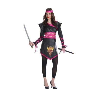 China HS-1308-025 Polyester ninja halloween costume adult+women cosplay costume for sale