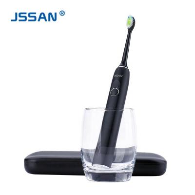 China 5 Modes Electric Toothbrush Replacement Battery Smart Rechargeable Waterproof Black Head for sale