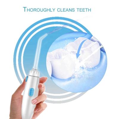 China Refillable Water Flosser 300ML Dental Waterproof Teeth Remover Refillable Water Flosser for Home and Travel JS651 for sale