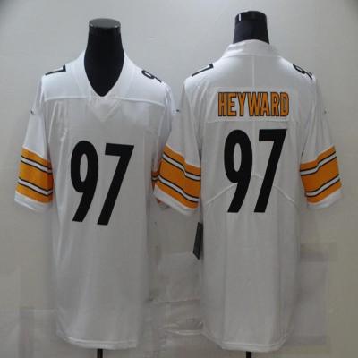 China Wholesale antibacterial high quality american football hall uniform no.97 heyward no.85 ebron no.86 tank tops for sale