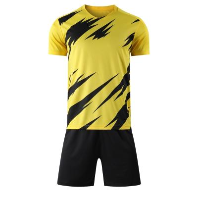 China 2021 Cheap Soccer Uniform Football Sets Professional Manufacture Team Uniform Set Custom for sale