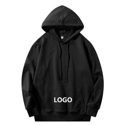 China Wholesale Custom Hoodies 280 GSM Cotton Pullover Big Size Logo High Quality Men's Unisex Hoodie Anti-wrinkle 100% Oversized Hoodies For Men for sale