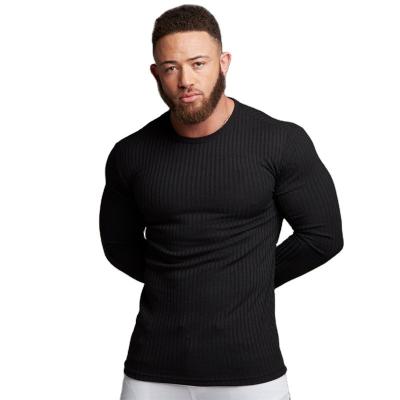 China hot sale mens t-shirt good quality 100%polyester long sleeve mens sweaters long sleeve for sale