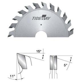 China Verstelbare scoren TCT cirkelzaag messen met premium staal en Micro graan carbide tips Te koop