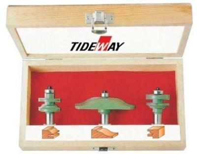 China 3 - Piece cabinet door set ogee syle for cutting artificial stone, Acrylic, PVC for sale