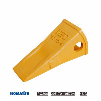 China Alloy Steel Supplier Alibaba Excavator Bucket Teeth Yellow Types 205-70-19570 for sale