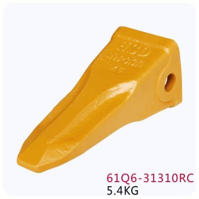 China Alloy Steel Excavator Spare Parts Hyundai Bucket Tooth 61Q6-31310 for sale