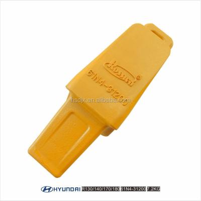 China Excavator Hyundai Excavator Wear Parts Bucket Teeth Adapter 61N4-31200 and Bucket Set in Construction Machinery for sale