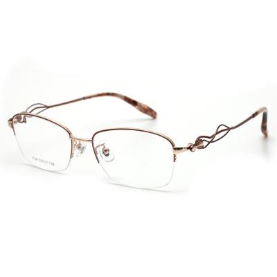 China Titanium Optical Frames 1140 Titanium Optical Frame Metal Ultra Light Titanium Glasses for sale