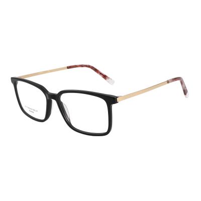 China Custom Acetate Glasses Optical Frames TB0026 2021 Logo Optical Frames Wholesale Cheap Anti Blue Light Glasses Ready To Ship en venta