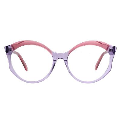 중국 Good Quality Acetate Optical Frames P6130 2021 Acetate Optical Glasses Frames Wholesale Cheap Anti Blue Light Glasses 판매용