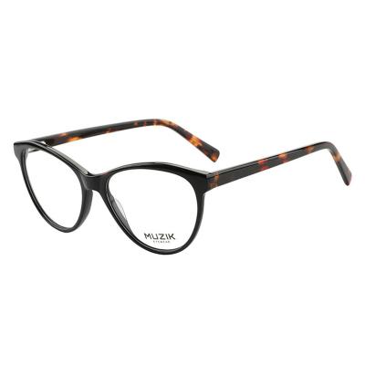 China Fashionable Acetate Glasses Optical Frames P6091 2021 Designer Acetate Optical Frames Italy Wholesale Cheap Anti Blue Light Glasses for sale