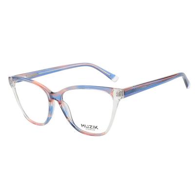 China Wholesale Cheap Custom Acetate Glasses Acetate Optical Frames P6095 2021 Logo Optical Frames Wholesale Cheap Anti Blue Light Glasses for sale