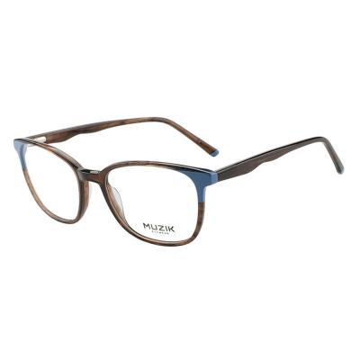 중국 Hot Selling Acetate Optical Frames P6117 2021 Brand Acetate Glasses Optical Frames Wholesale Cheap Anti Blue Light Glasses 판매용