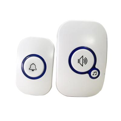 China Modern Wireless Smart Alarm System 32 Degree Security Wireless Doorbell Ringtones Doorbell for sale