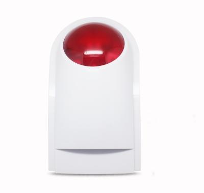 China Wired Siren Alarm System HC-104 Indoor/Outdoor Siren By Conventional Horn Alarm 12v External Strobe Light Hot Sale for sale