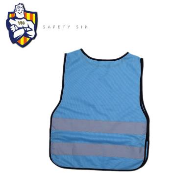 China Children High Reflective High Visibility Safety Reflective Small Running Vest for sale