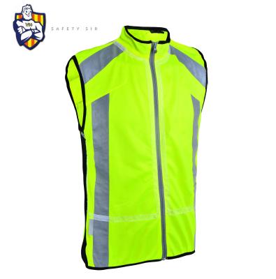 China High Visibility Safety Motocycle Accessories Motorbike Reflective Vest Motorbike Jackets Protective Jogging Cycling Running for sale