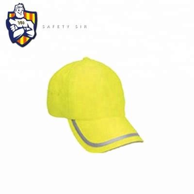 China Outdoor Sport / Protective Equipment Personal Safety Working Reflective Hat , 100% Polyester for sale