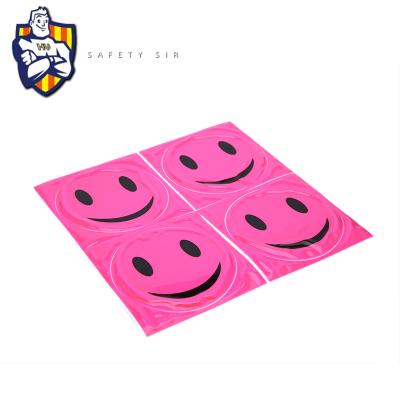 China Fluorescent Outdoor Sports Reflective Safety, Smiling Face Plaster, Warning Plaster, Hi-force Reflective for sale