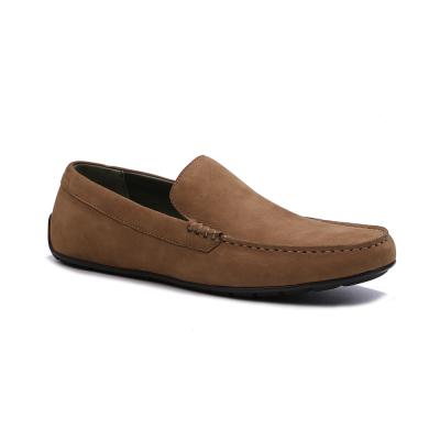 China Fashion Trend China Branded Classic Nubuck Leather Drivers Loafer Shoes For Men for sale