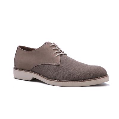 China Wholesale OEM Summer Breathable Genuine Cow Leather Brown Shoes For Men Formal for sale