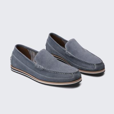 China Lightweight Cheap Summer Casual Slip On Genuine Leather Mens Dress Loafers Shoes for sale