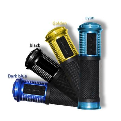 China Cool Motorcycle Accessories Yongxin Aluminum Metal Plus High Quality Non-slip Universal PC Motorcycle Handle Grip for sale