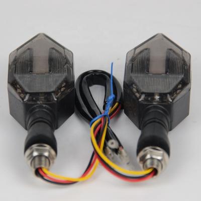 China Universal 12V Signal Indicator Yongxin Motorcycle Lighting Systems Led Mini Turn Signal Driving Warning Lights for sale